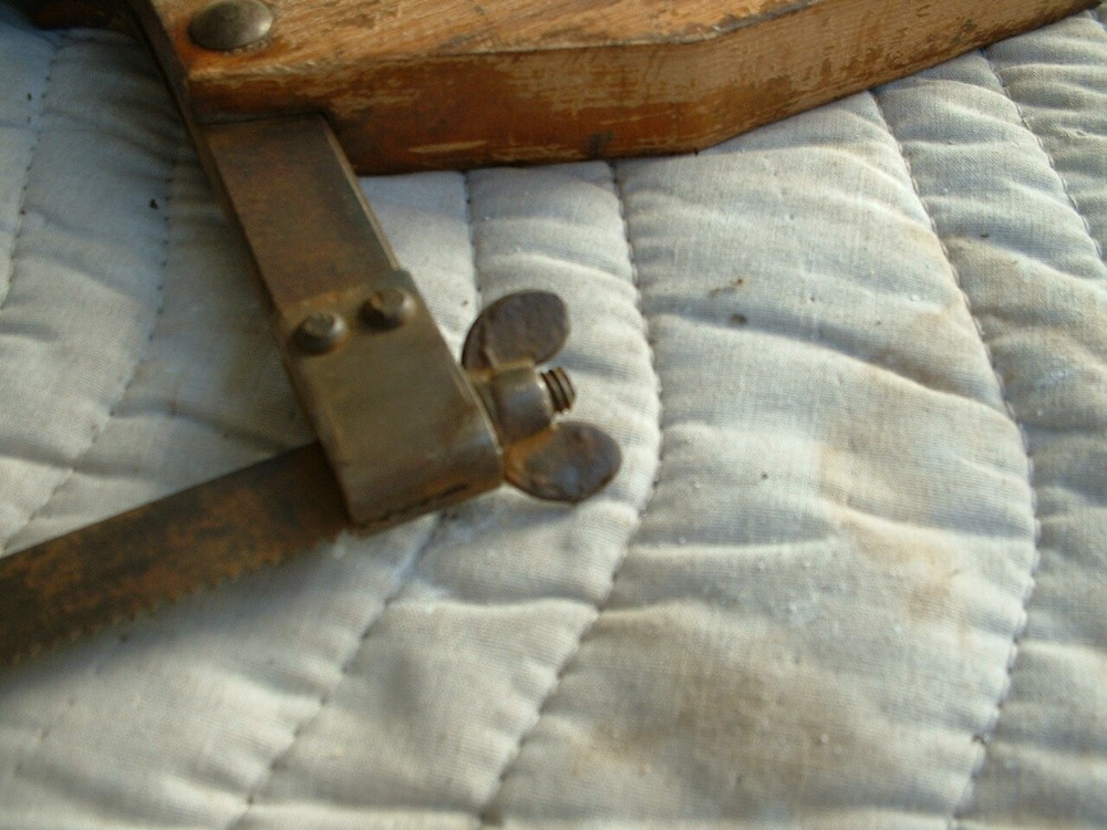 Vintage Disston 22" Meat Bone Butcher Hack Saw
