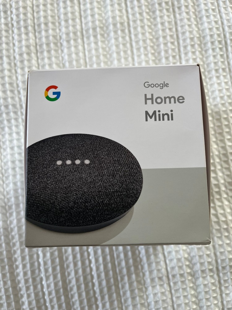 Google Home Mini Smart Assistant - Charcoal (GA00216-US)