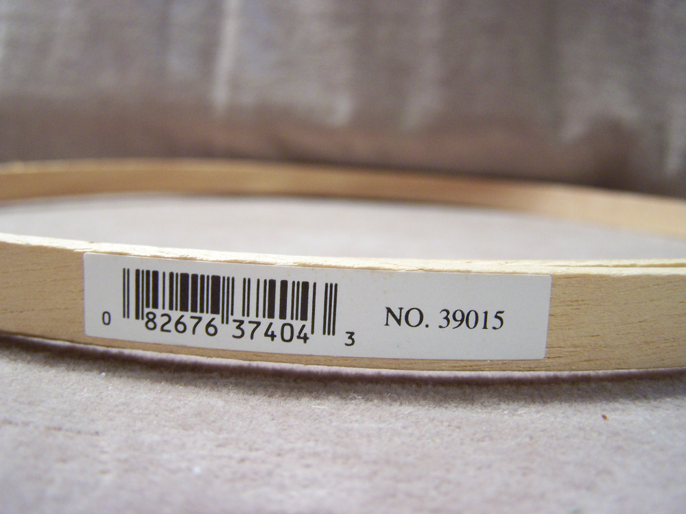 Wood Embroidery Rings - 10" - Used