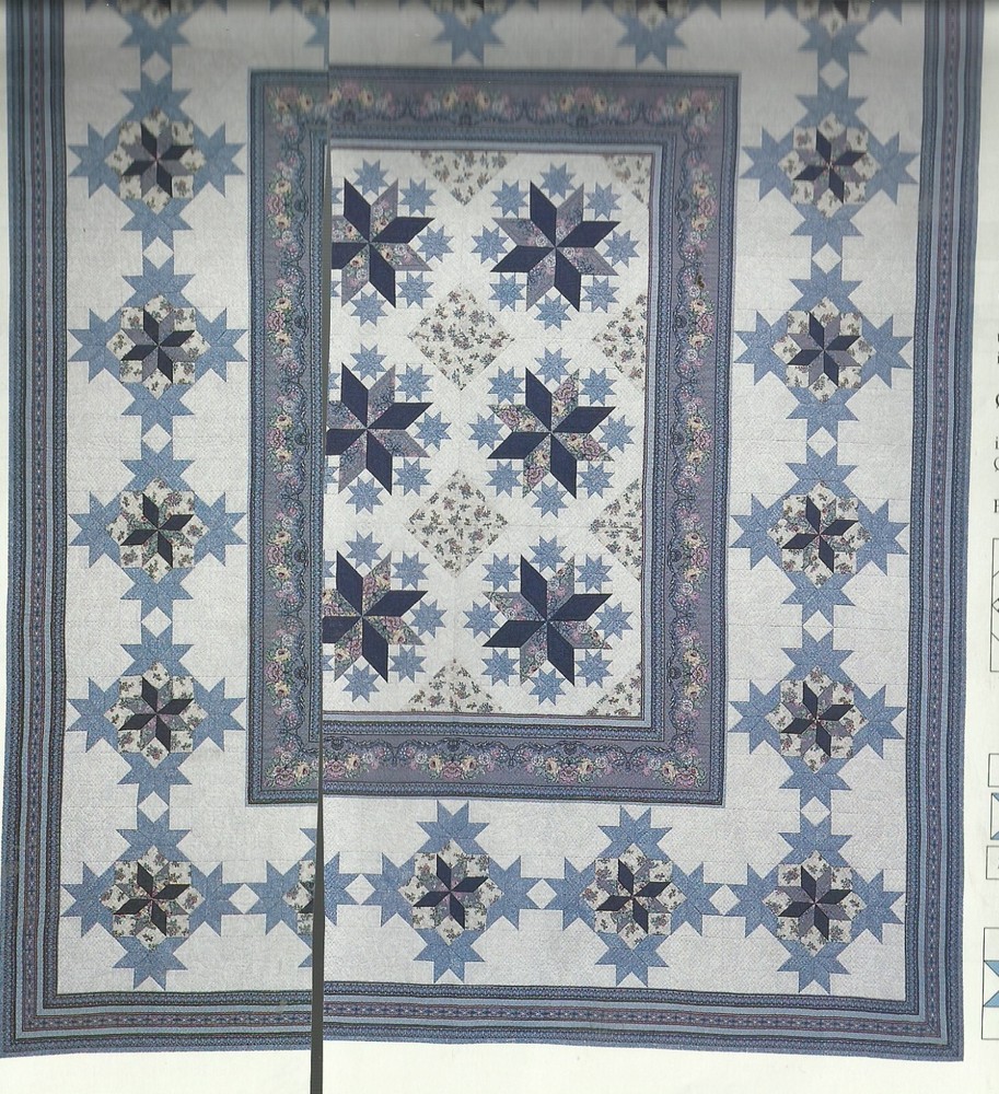 B0496 PERSIAN STARS QUILT PATTERN/INSTRUCTIONS