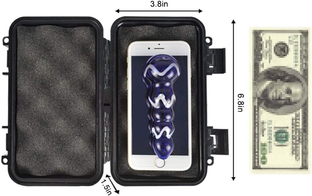 Magnetic Hidden Stash Box under Car Secret Compartment Security Safe Container