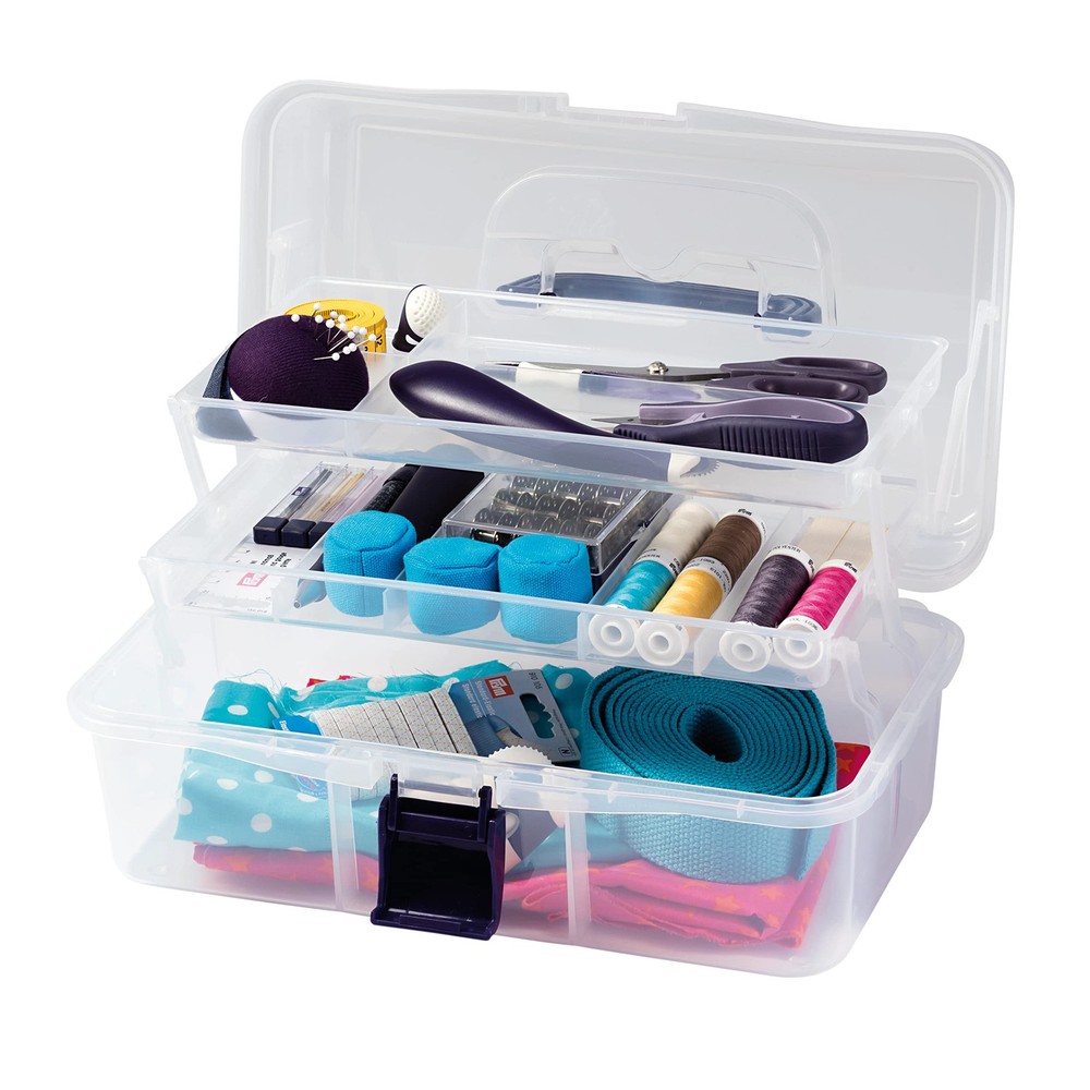 Sewing Clear Storage Box Transparent