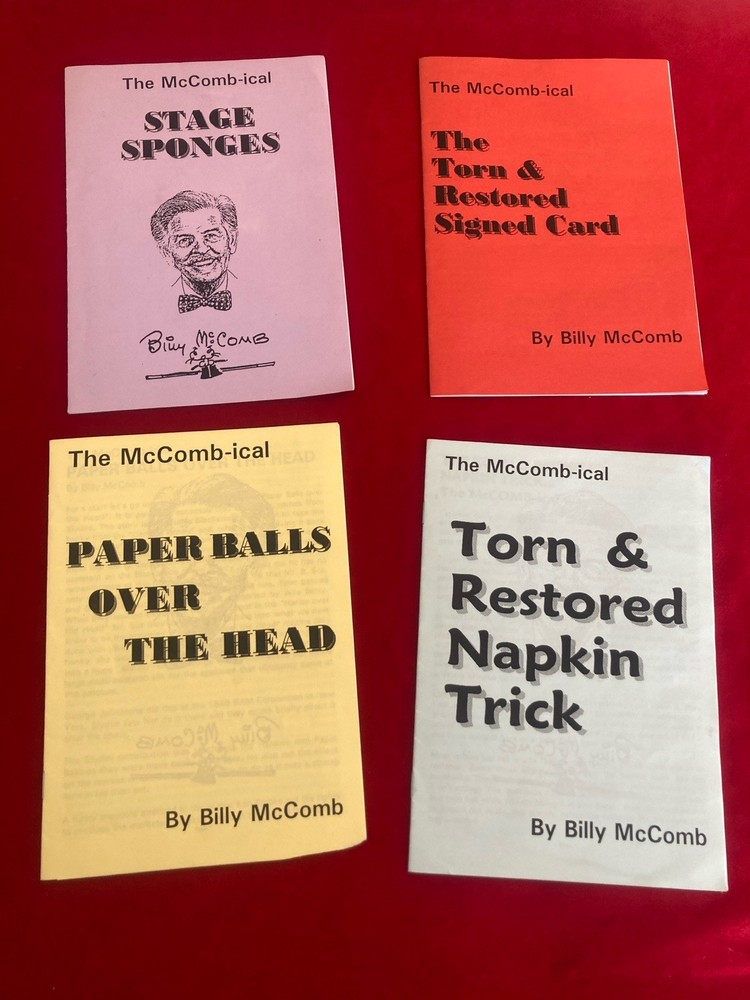 💥Vintage “Billy McComb” Four  Custom Magic Routines 🇬🇧