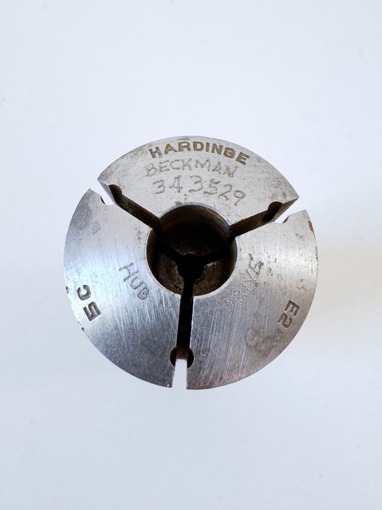 HARDINGE E2 5C Emergency Collet Internal & External Threads .506" Counter Bore