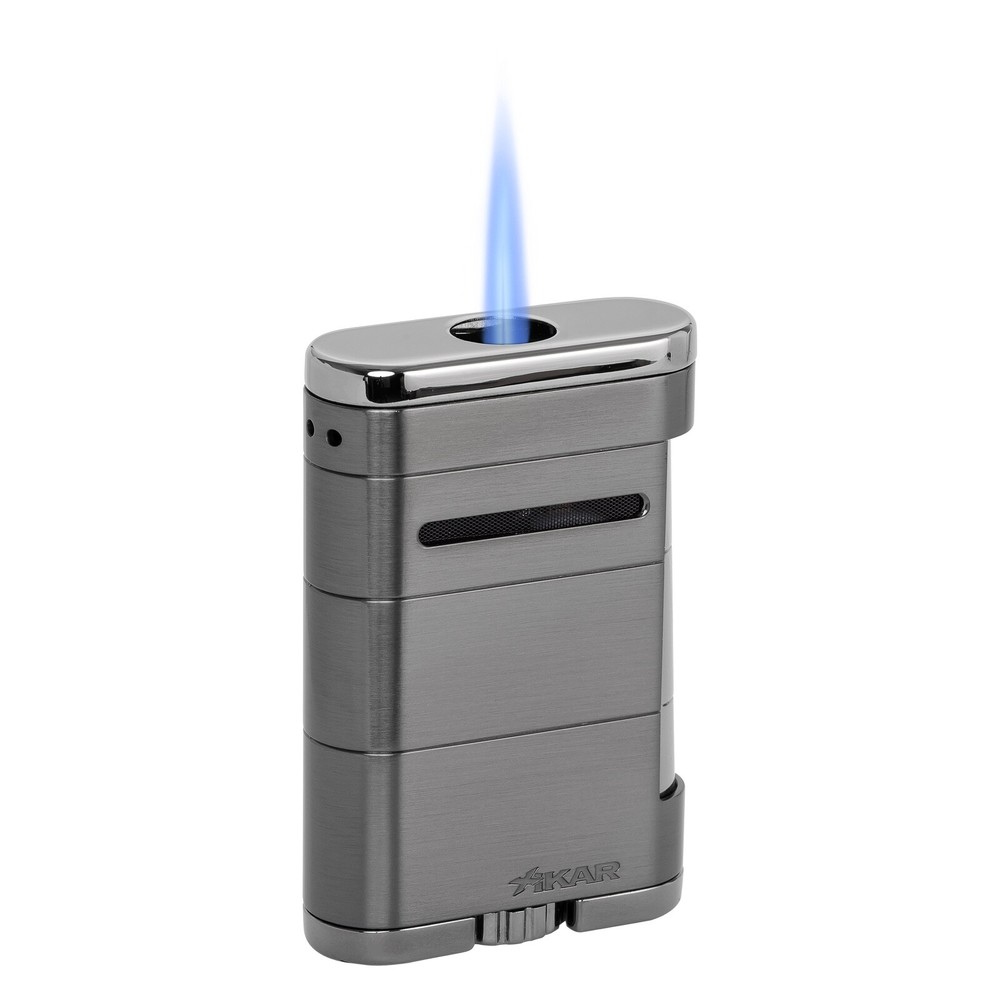 Xikar Allume Triangle Triple Jet-Flame Wind Resistant Lighter XI-535G2