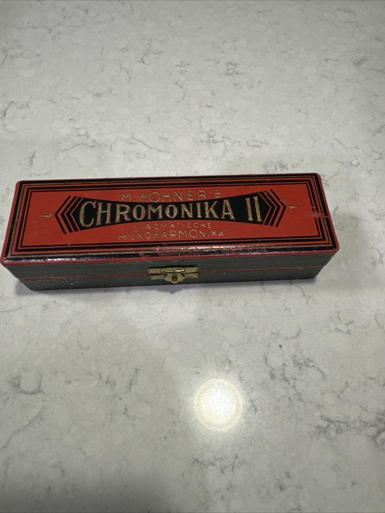 Chromonika II Harmonica C Key M. Hohner Original Box