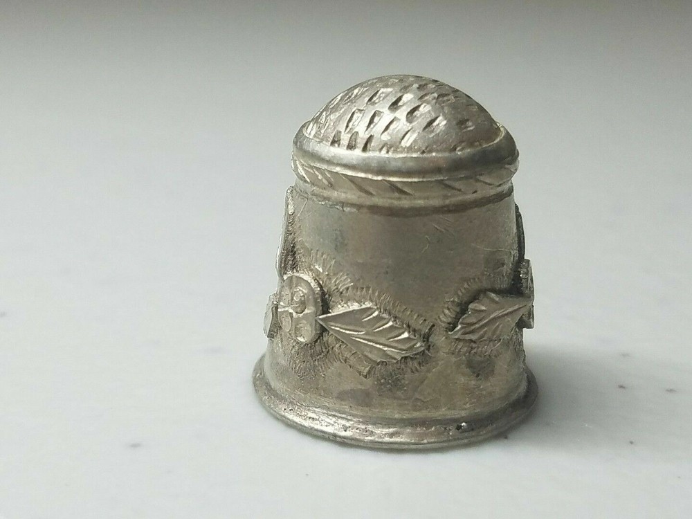Antique Sterling Silver Thimble * Circa 1900