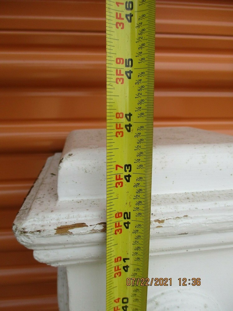 NEWEL POST FLAT TOP BULLSEYES WE SHIP!!!!!!