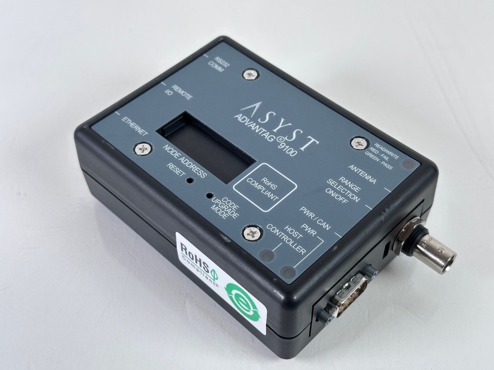 ASYST ATR9100 P/N 9701-2936-02 ADVANTAG9100 RFID READER