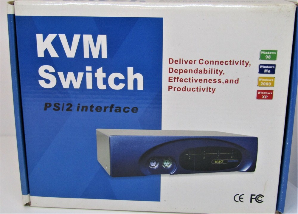 KVM Switch PS/2 interface, Deliver Connectivity, Dependability, Effectiveness an