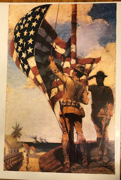 Reproduction Marine Corps Recruiting posters
