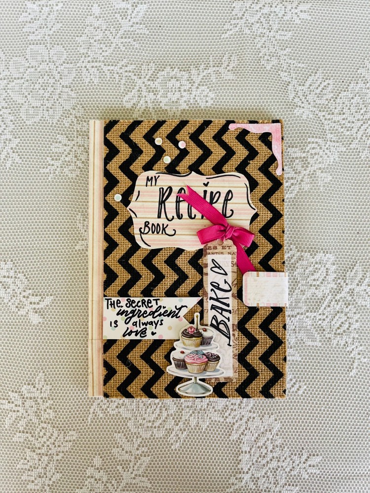 Handmade Personalized Recipe Book
