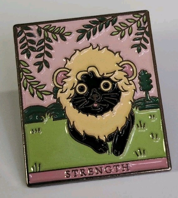 Black Cat Tarot Card Strength