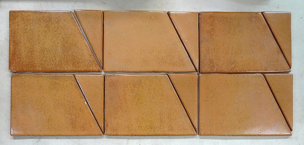 Vintage Tile with Unusual Shape (c)