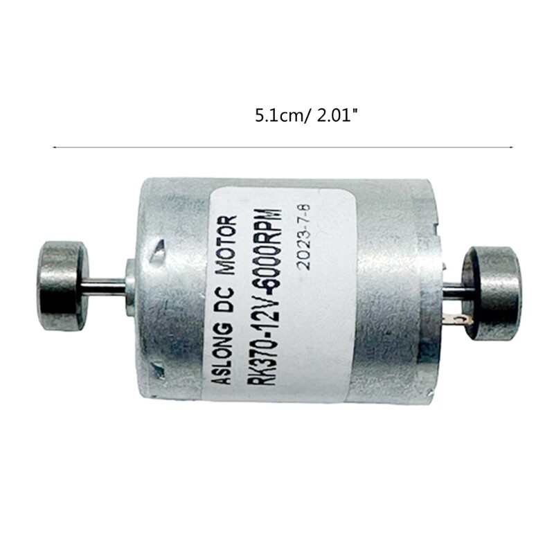 DC12v Strong Vibration Motor with Double Eccentric Rotating 31MM Long
