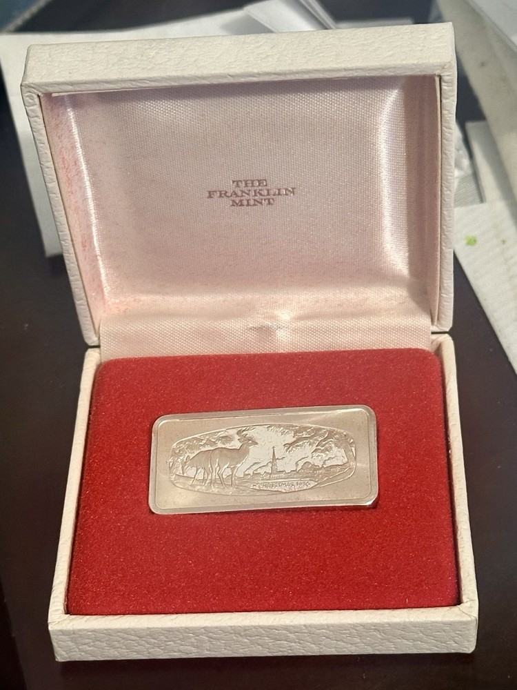 The Franklin Mint 500 Grain Sterling Silver