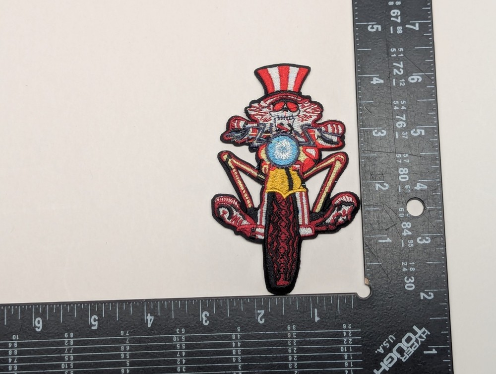 Grateful Dead Patch iron on patch Embroidered 4" Psycle Sam