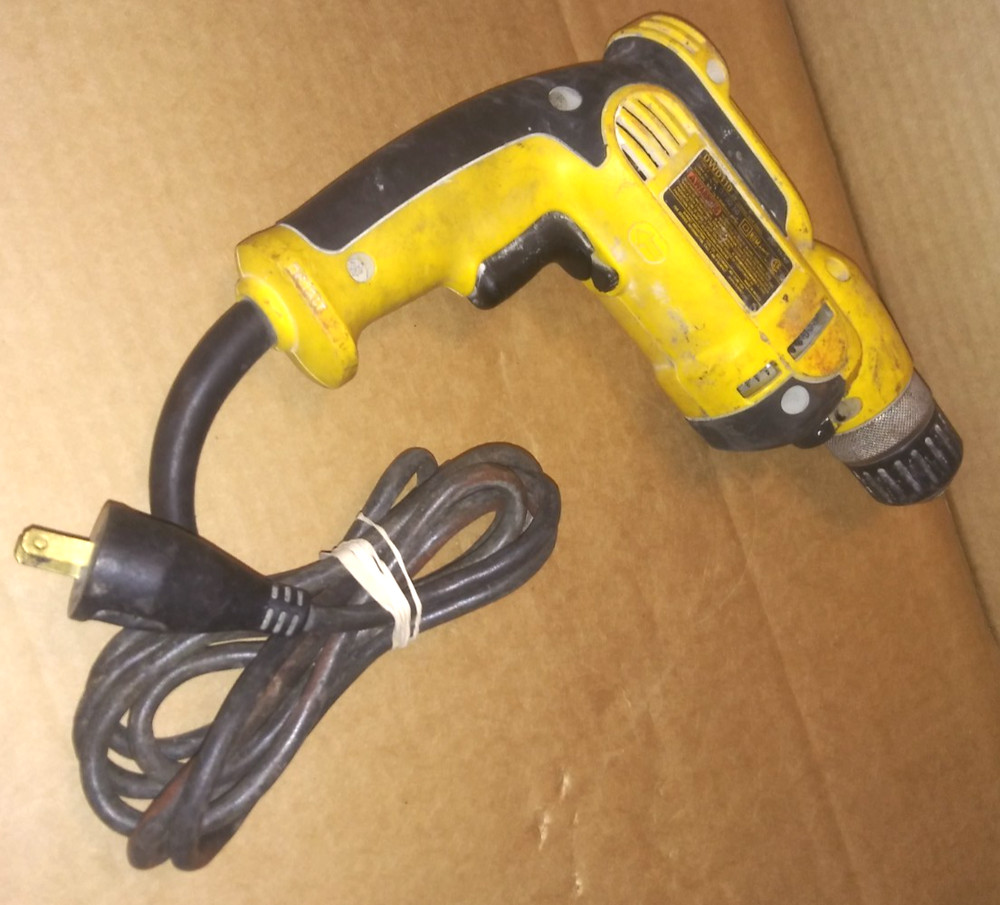 DeWalt DWD110 3/8” Corded Drill – Variable Speed Reversible – TESTED