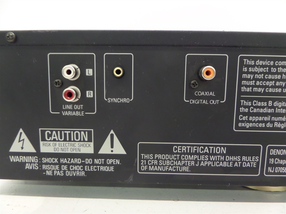 Denon DCM-280 5-Disc CD Auto Changer
