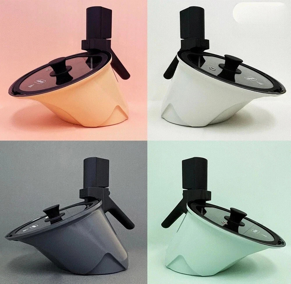 ROLLKITCHEN Rollpan Automatic Rotation Cooking Pot / NEW ORIGINAL / FedEx Ship