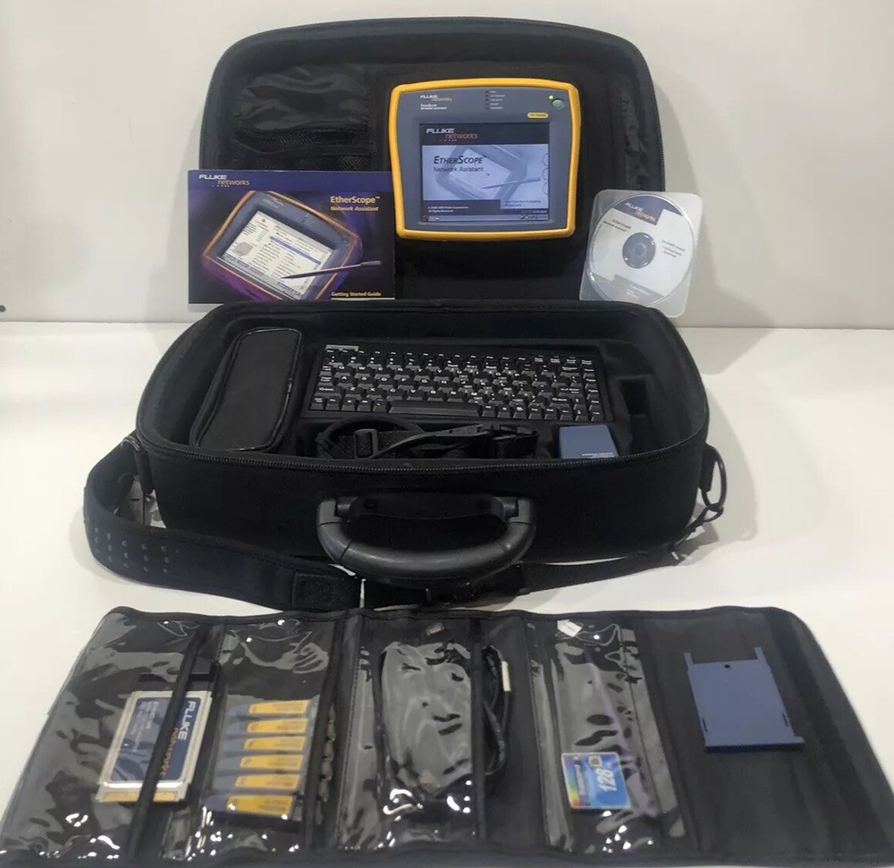 Fluke Networks EtherScope Series I Network Assistant w/ LAN WLAN & ITO Opts