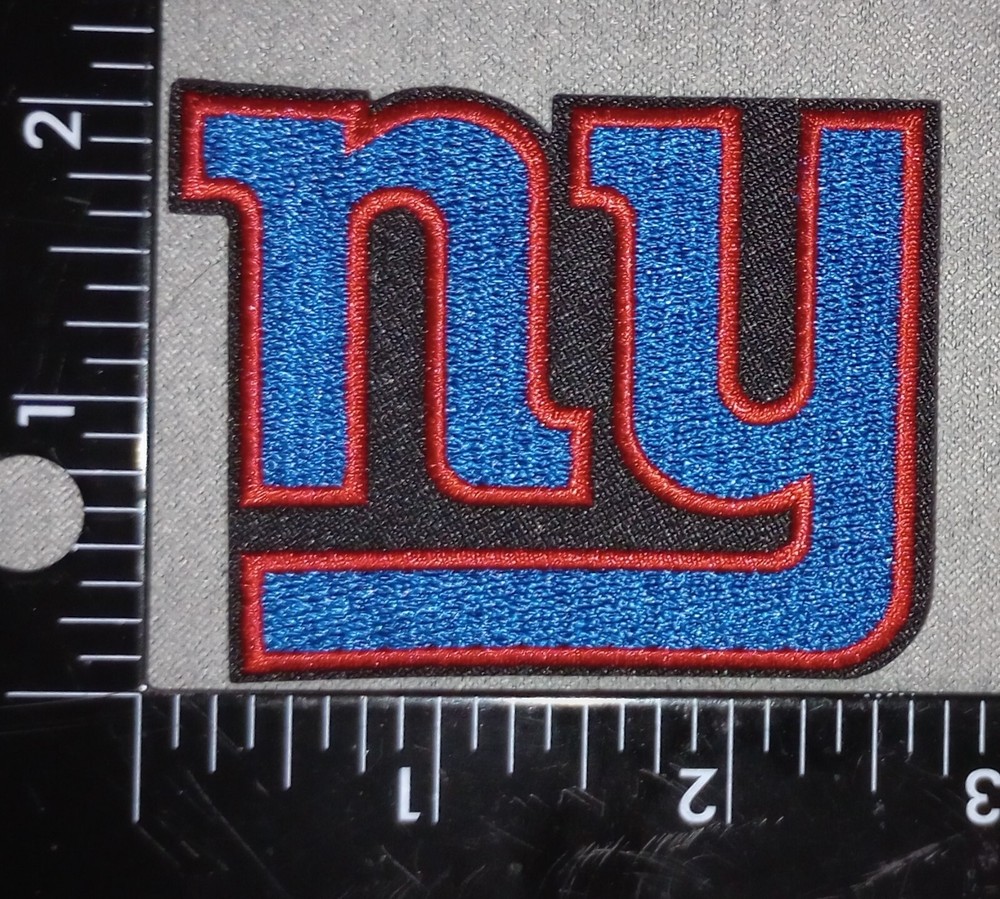 NEW YORK GIANTS EMBROIDERED IRON ON PATCH