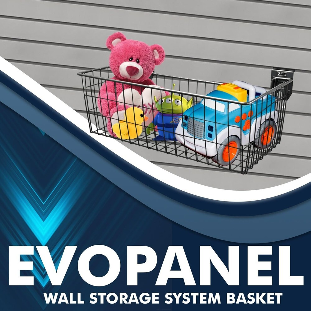 EVOPanel Wall Storage System Deep Basket EPBAS-450DE