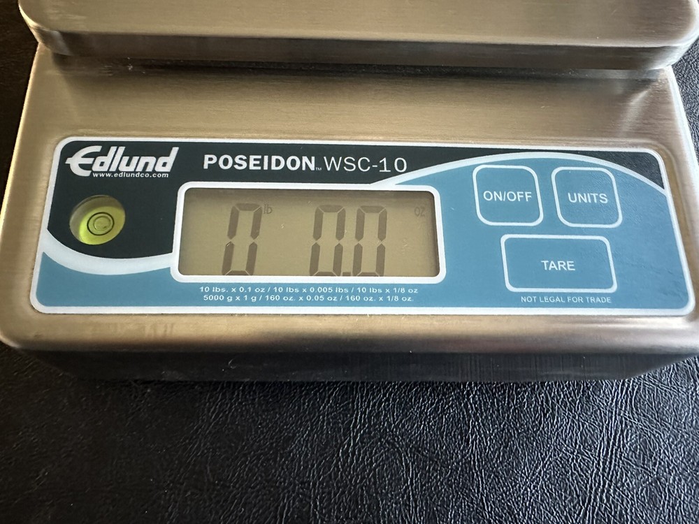Edlund WSC-10 Poseidon Digital Scale