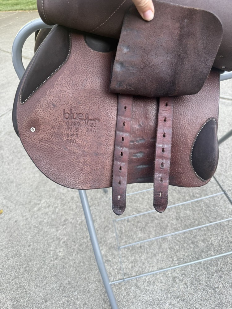 2020 17.5” Voltaire Blue Infinite Saddle ActiveFlex Tree 2AA Flap