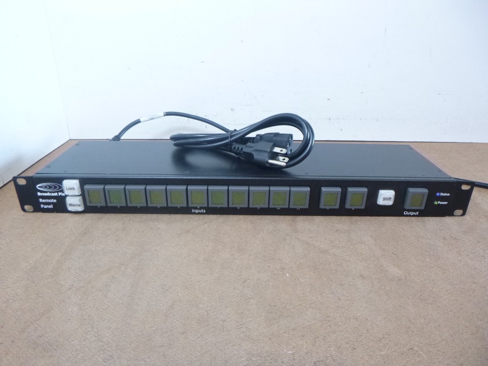 Broadcast Pix Remote Panel