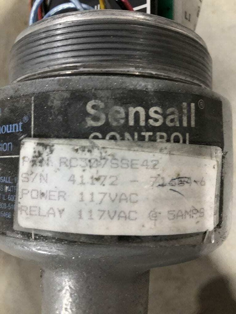 Rosemount RC307SSE42 1" Sensall control Level Sensor 44" L