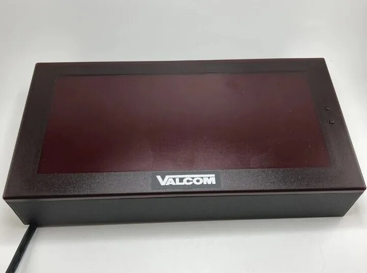 Valcom 24V DC Clock Industrial Digital Synchronized V-D2425 4"