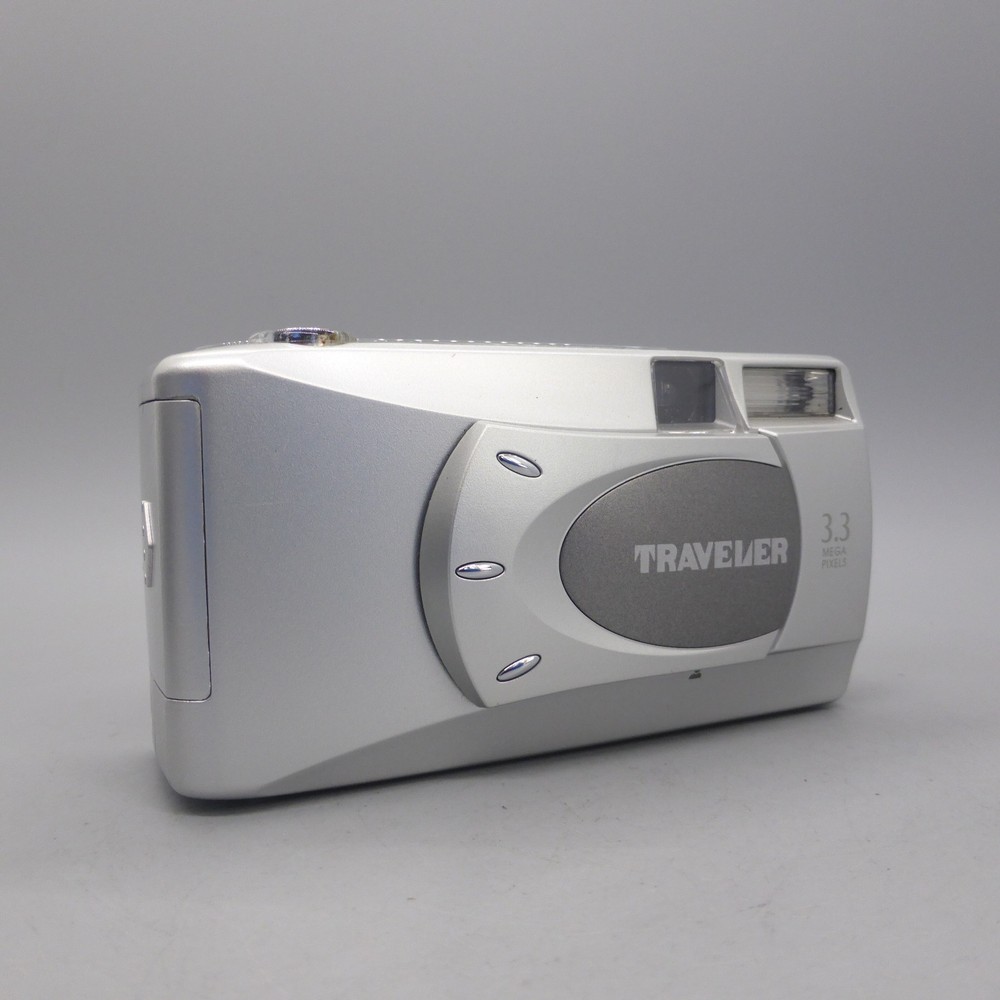Traveler Digital Camera DC3000 3.3MP Silver Tested