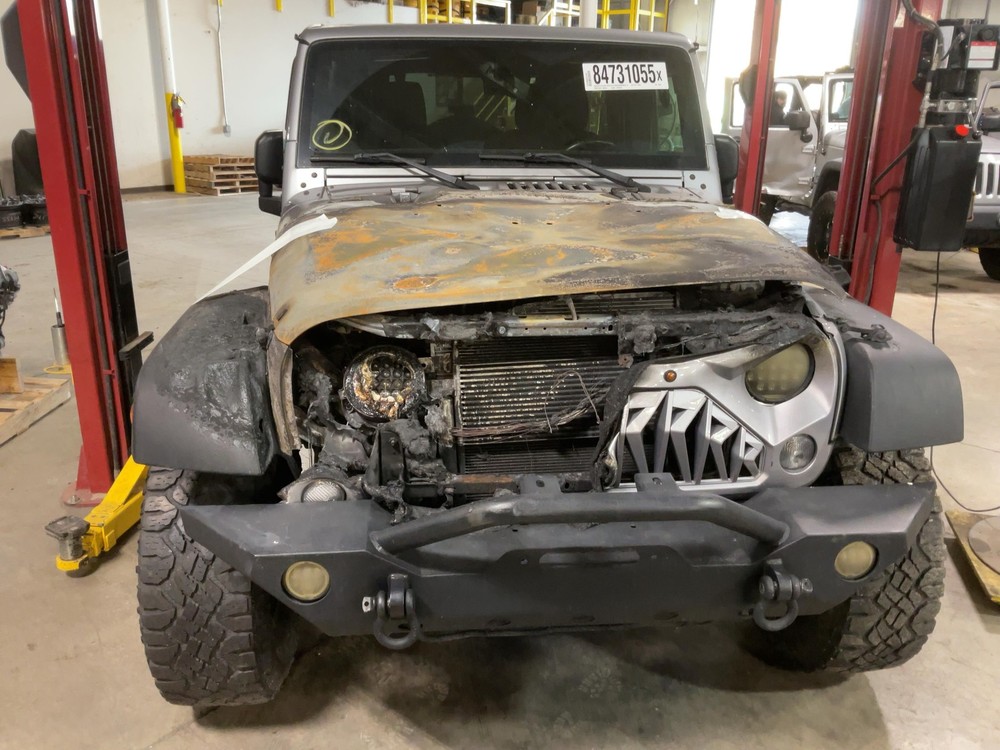 Used Windshield Frame fits: 2015 Jeep Wrangler Grade A