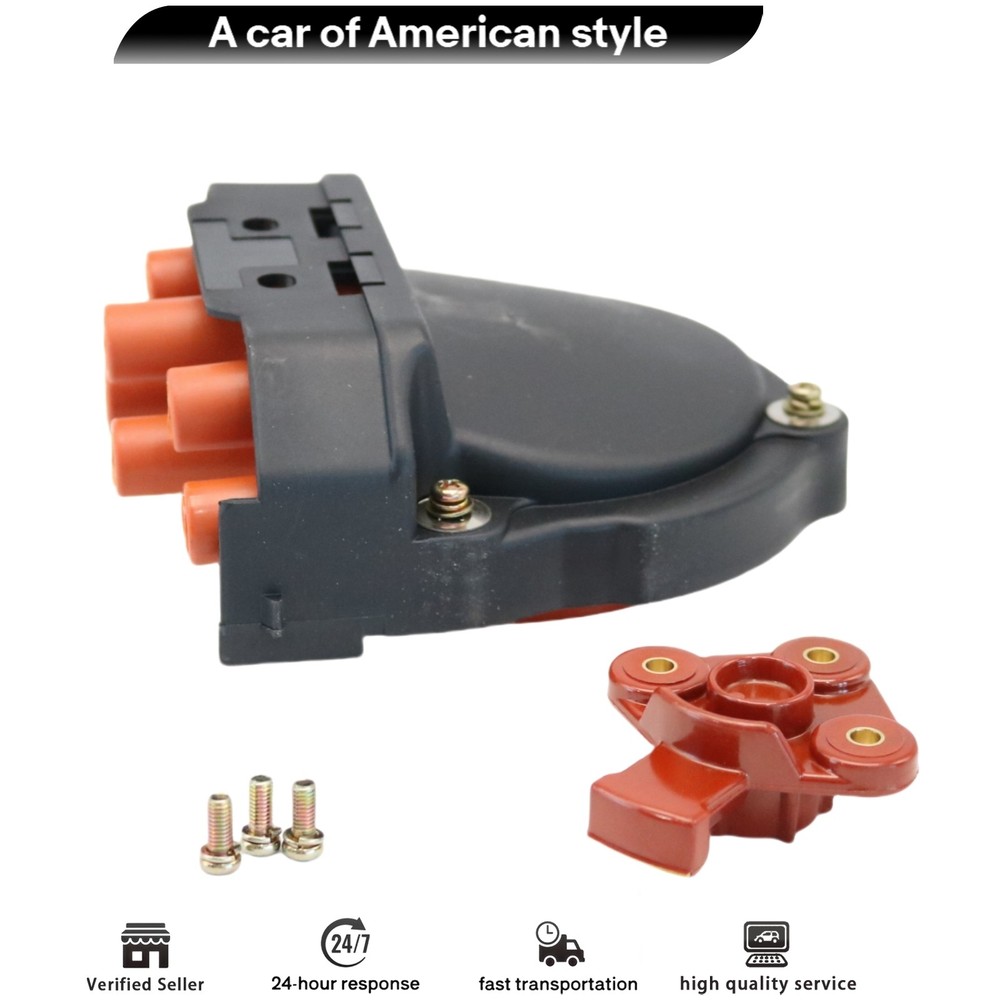 New Distributor Cap & Rotor Fit For BMW E23 E24 E28 E30 E31 E32 12111725070
