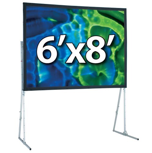 DRAPER 241030 - UFS 6'x8' COMPLETE SCREEN SYSTEM - FRONT PROJECTION - HD-LEGS