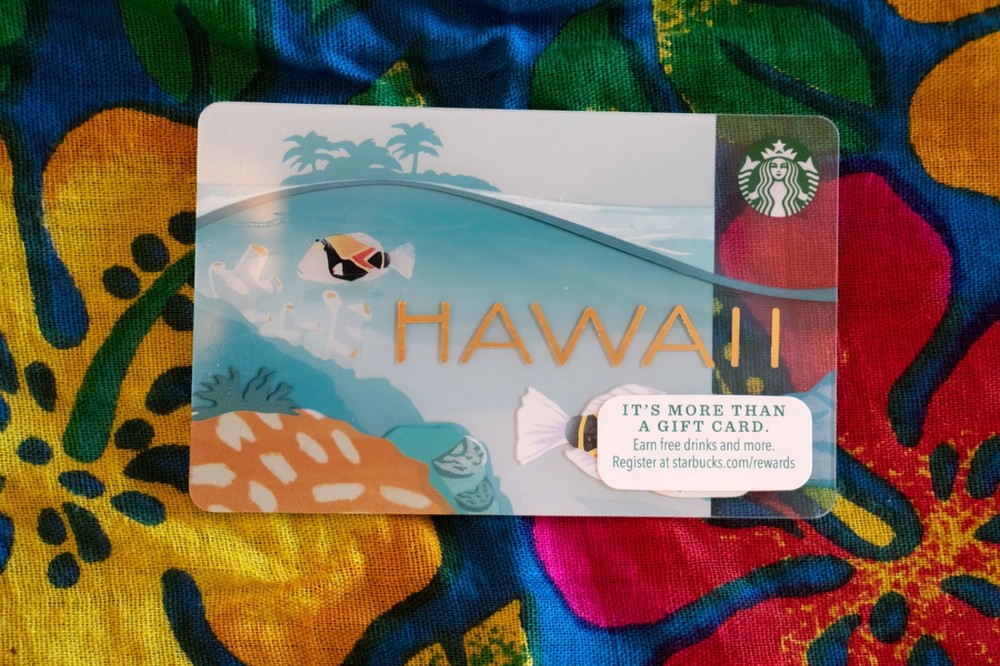 Starbucks card: State Fish, new
