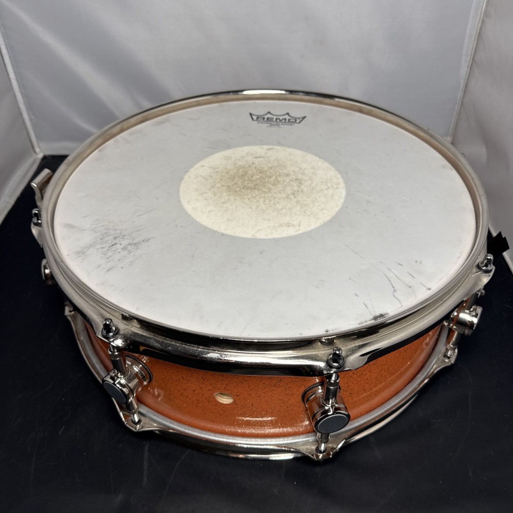 Paladin ddrum Maple Orange Snare Drum W/ Case