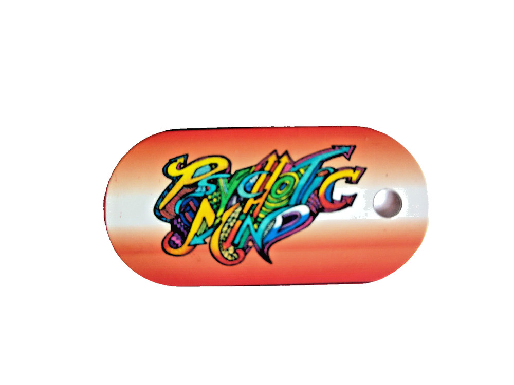 "Psychotic Mind" Customized Dog tag