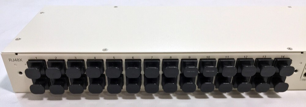 Telect 28-Terminal T1/Bantam Interface Panel 097-0128-0001 NEW.