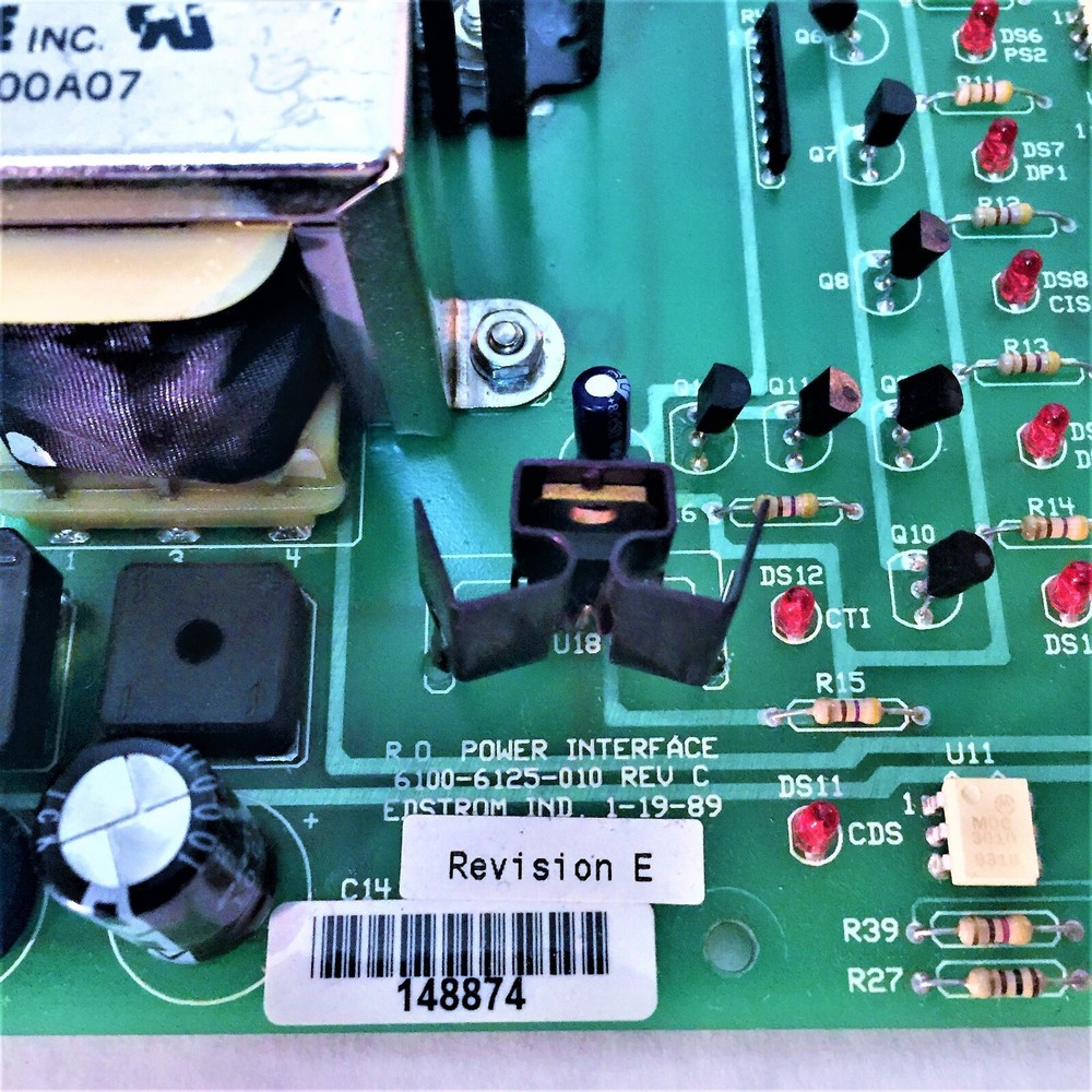 EDSTROM 6100-6125-010 REV C R.O.POWER INTERFACE BOARD