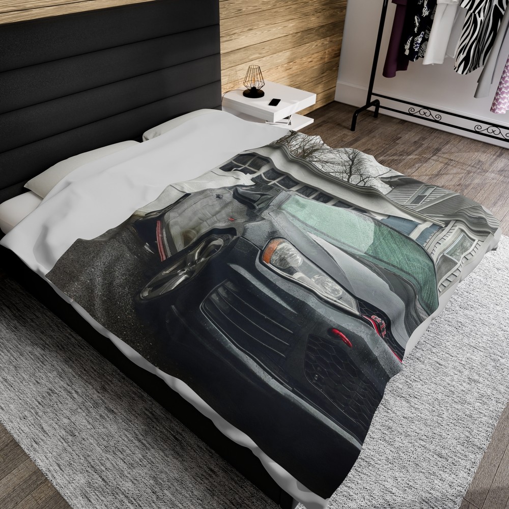 Personalized Comfort: Custom Car Blanket