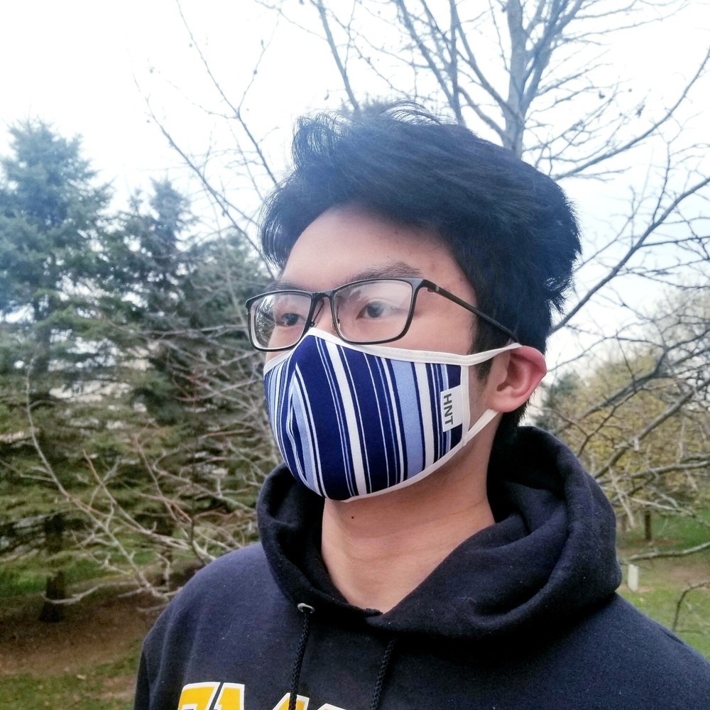 Antimicrobial Cloth Mask, Rewashable, Lightweight, Soft, Patterned, Colored- Buy