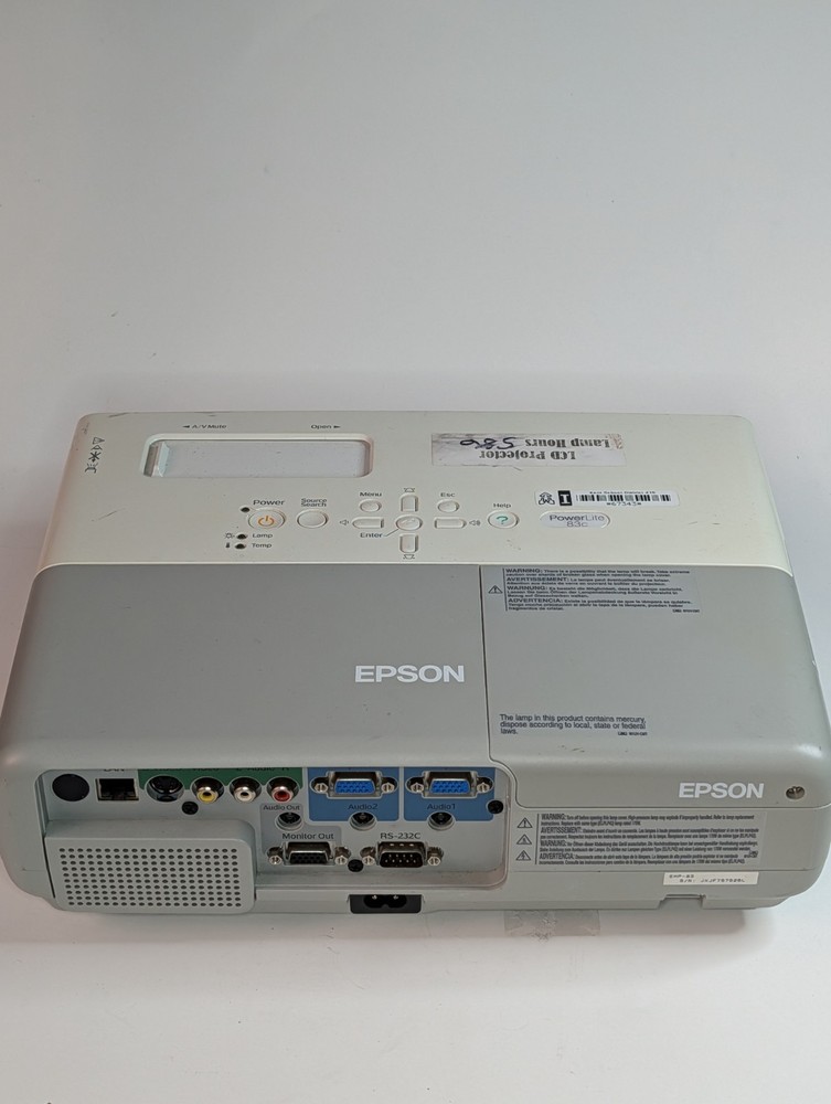 EPSON LCD Projector MODEL-EMP 83