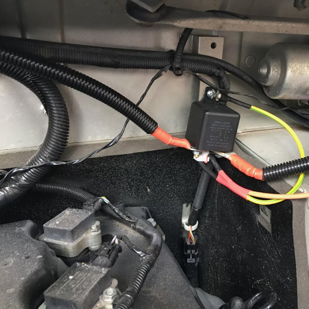 Car Battery Switch Disconnect Power Kill Master Isolator Cut Off Remote Control