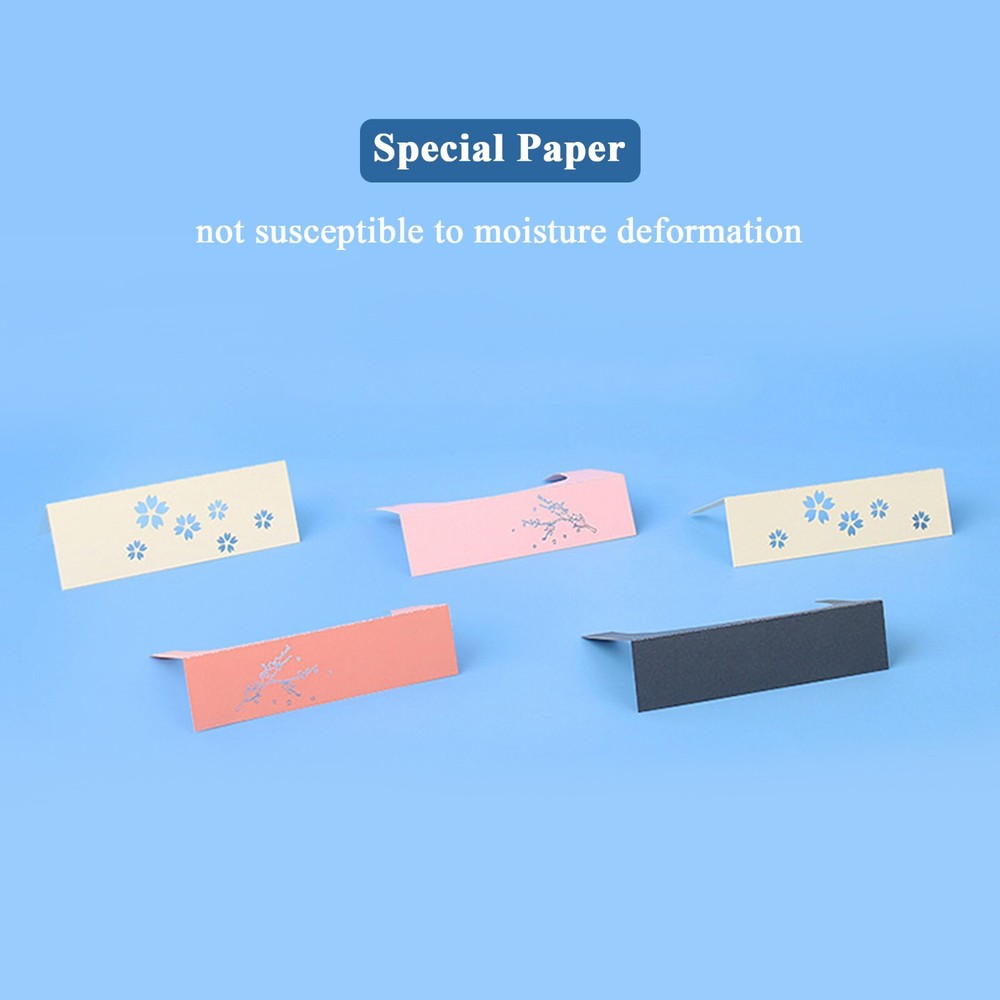 3D Memo Pad 260 Sheets Paper Carving Sticky Notes Convenience Post Notes Blue