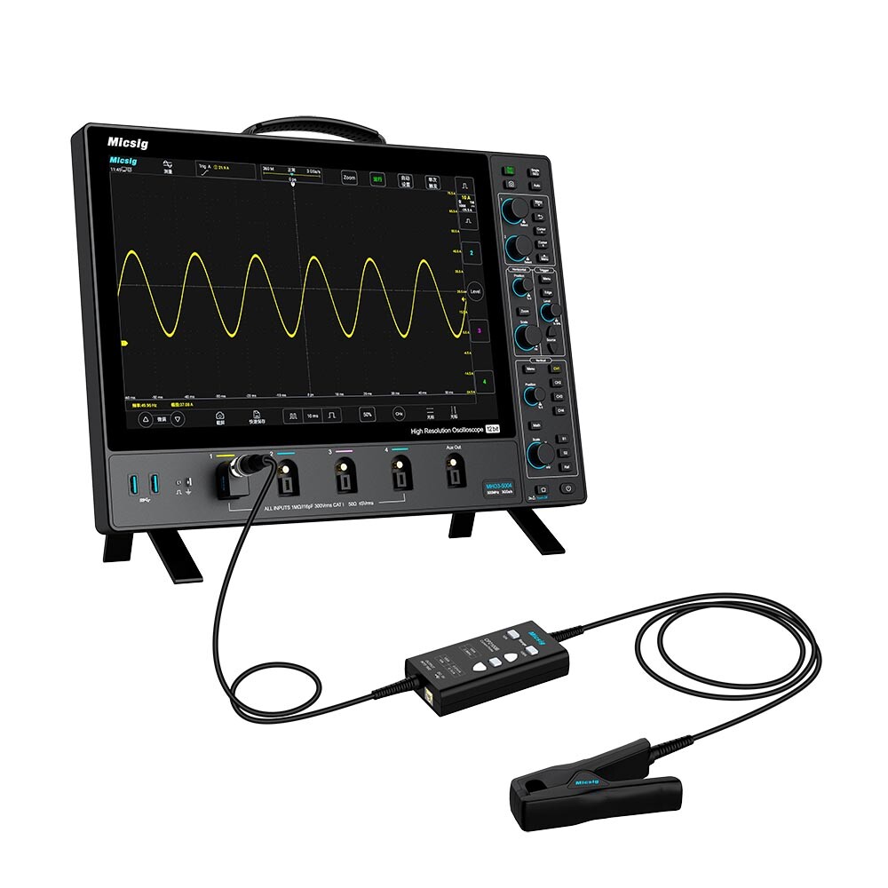 Micsig CP2100A Current Measuring Tool AC/DC Current Probe Bandwidth 10A/100A