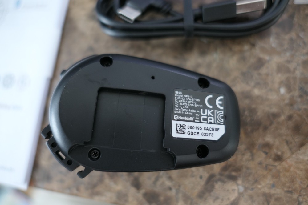 Single Sena 5S Motorcycle Bluetooth Intercom Communication System Headset SP110