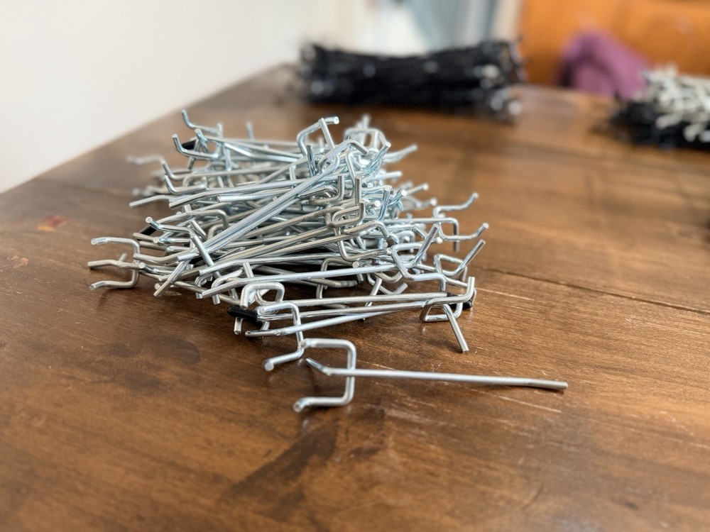 409 Peg Board Hooks. Assorted Sizes. FREE SHIPPING!