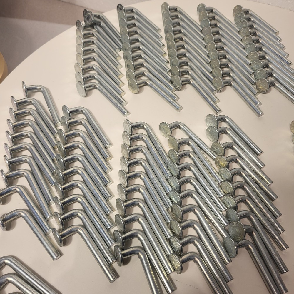 Universal Pallet Rack J Bolt Drop Pin, Pkg Qty 167